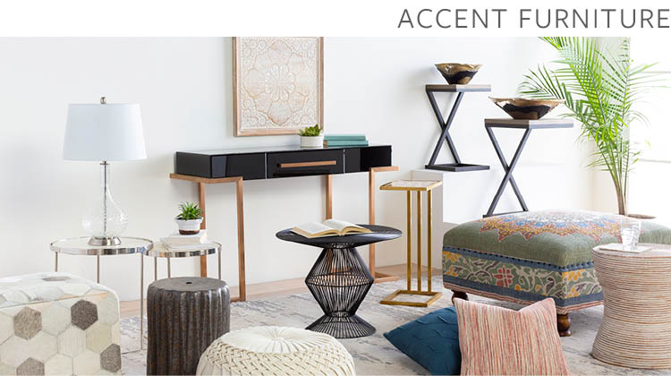 Accent Furniture Surya Rugs Lighting Pillows Wall Decor