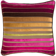 pillows js stripe velvet clearance