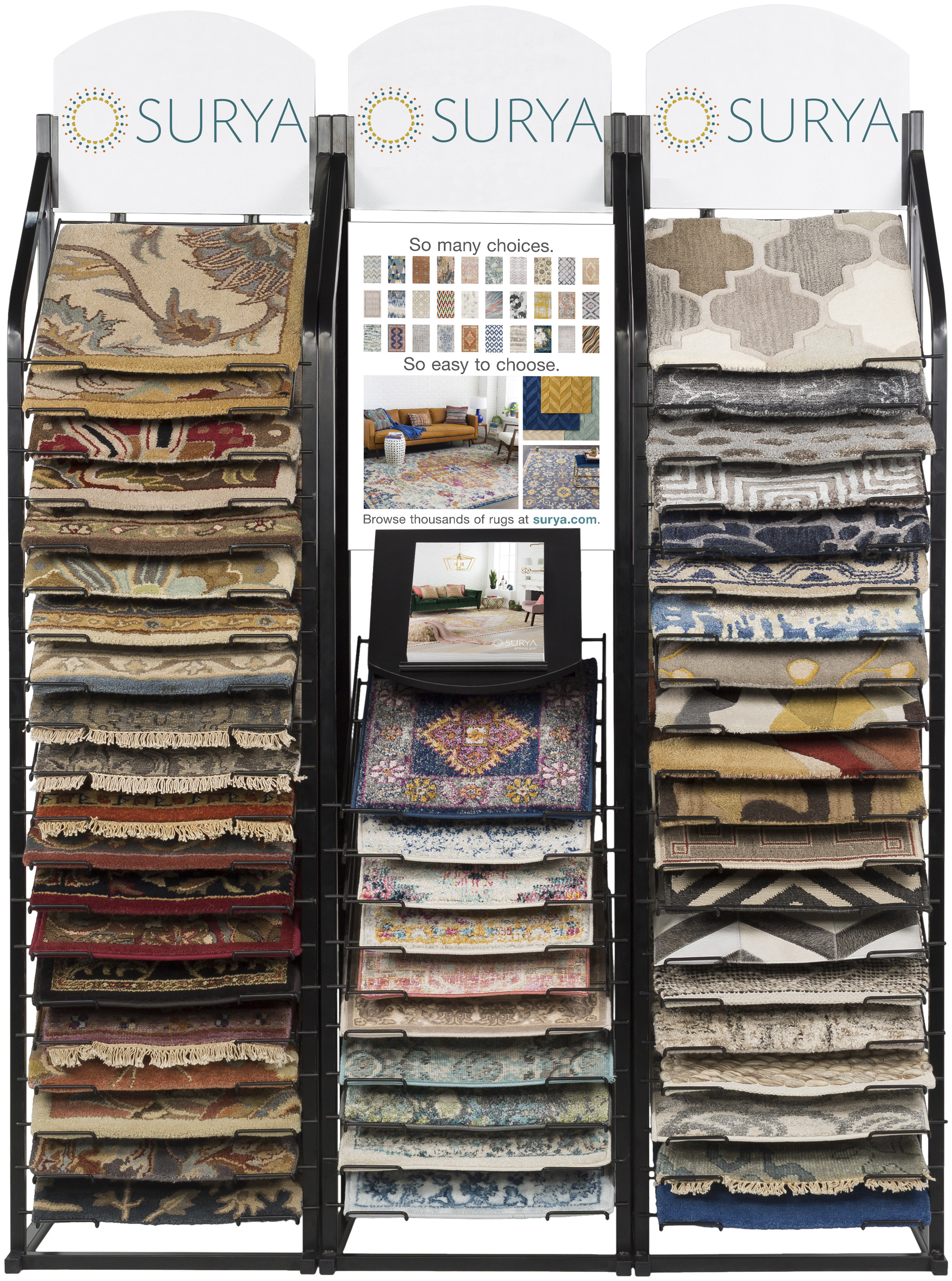 Displays Surya Rugs Lighting Pillows Wall Decor