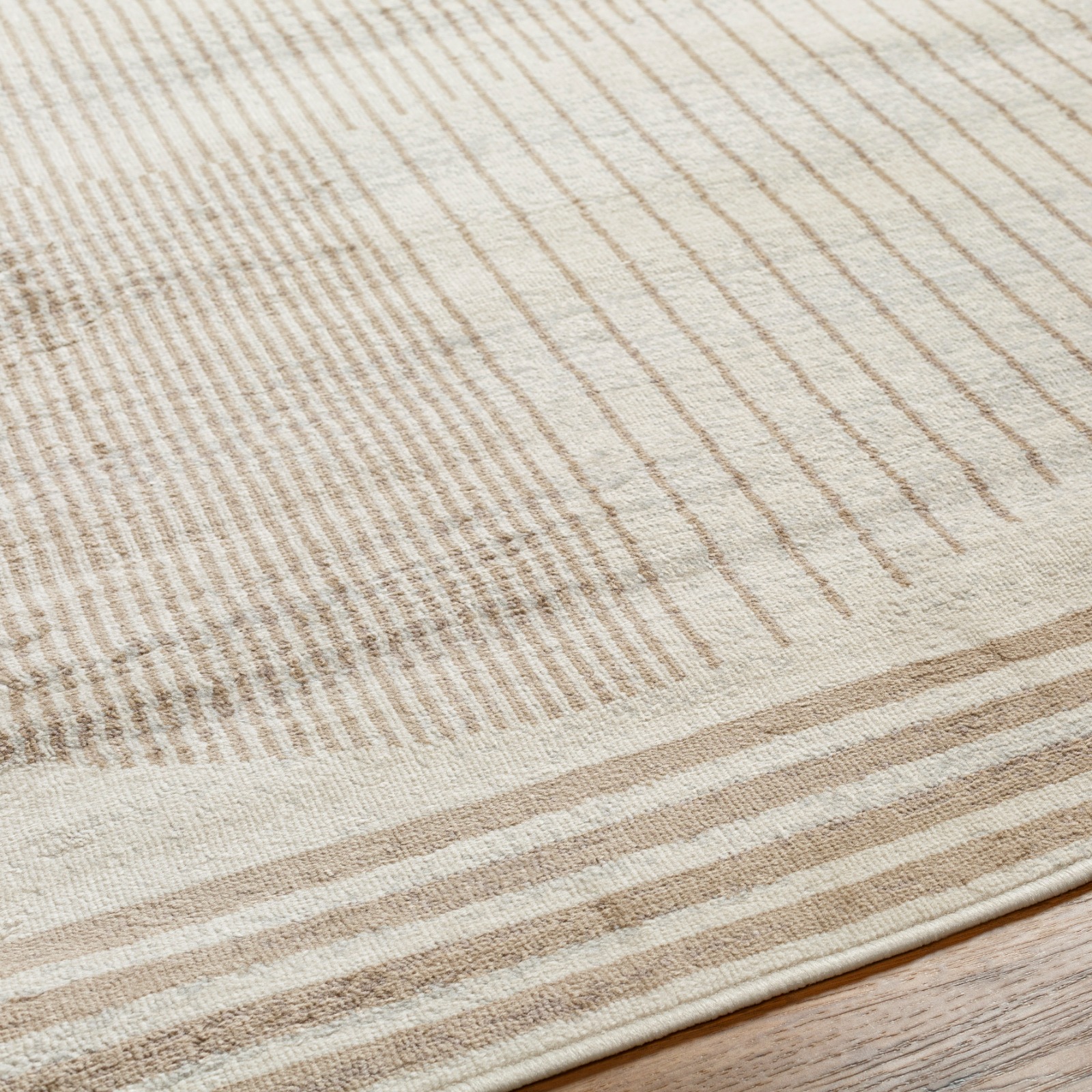 SURYA Tappeto Salotto A Pelo Corto Soggiorno Scandinavo Hygge Beige E Marrone 120x170 Cm 15 Detail Photo2